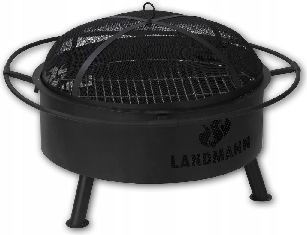 LANDMANN FP-III-780 Ohnivý koš s roštem Obrázek produktu 