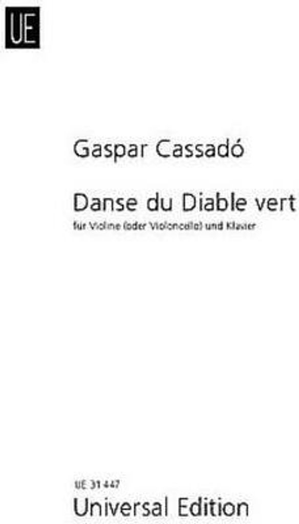 Danse du Diable vert (Tanz des grünen Teufels)