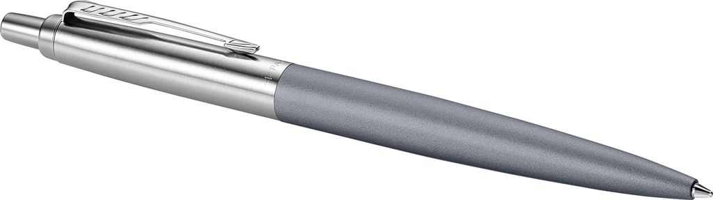 Parker Jotter XL Kugelschreiber | Alexandra Matte Grey | Mittlere Spitze | Blaue Tinte | Geschenkbox