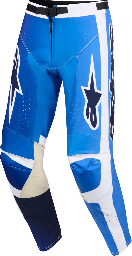 Alpinestars Racer Air Portl Motocross Hose, blau/weiß, 36