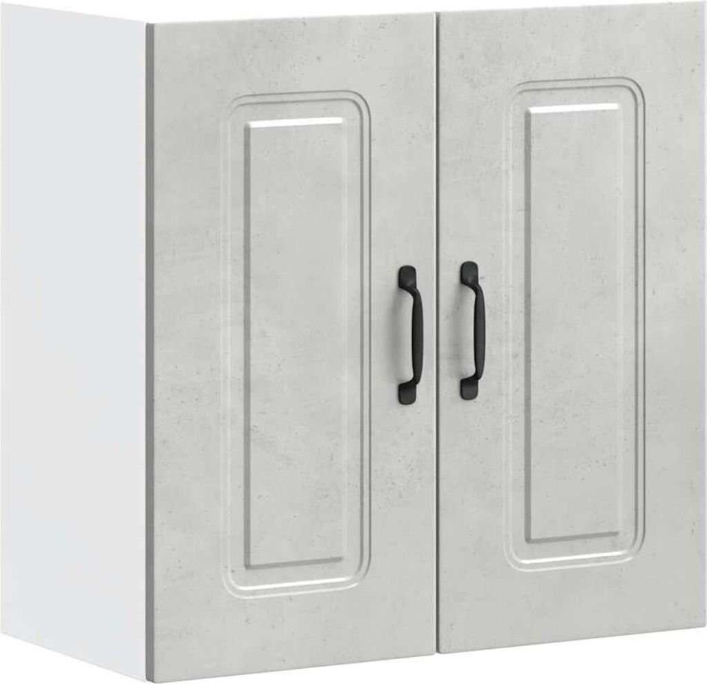 Küchen-Hängeschrank Kalmar Betongrau Holzwerkstoff