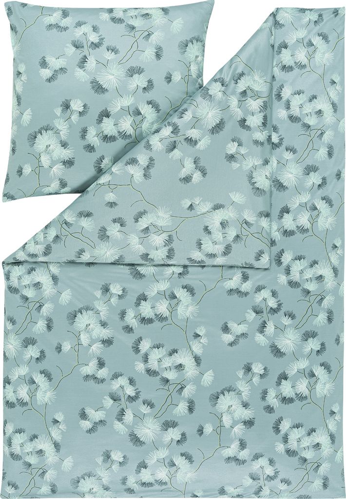 Estella Interlock Jersey Bettwäsche Rumi 6963-532 Blume Produktbild 2