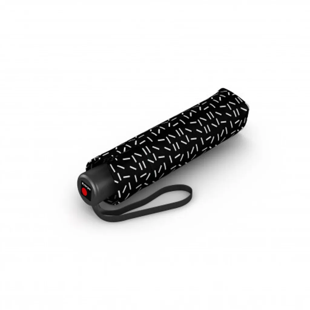 Knirps A.050 Ombrello Manuale Antivento - Testato 80 km/h - Nero - 4