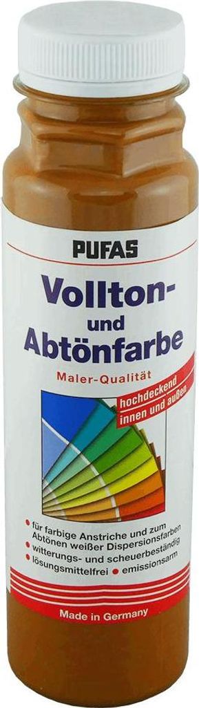 PUFAS Vollton- und Abtönfarbe250 ml 526 zigarre
