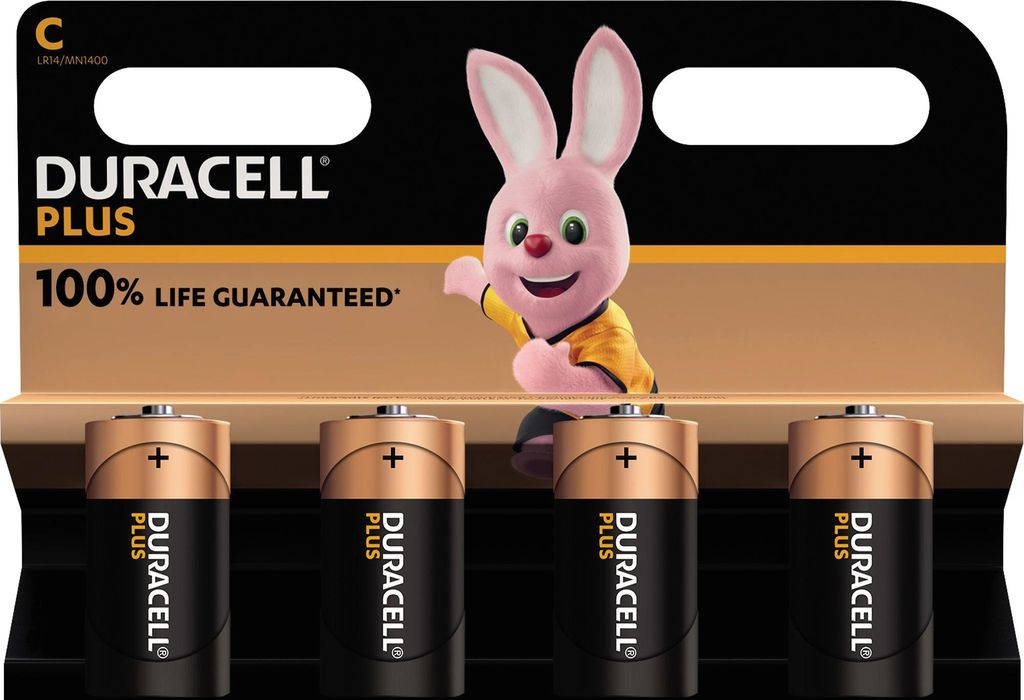 Duracell MN 1400 Plus ML Baby 4-er Blister Immagine del prodotto 