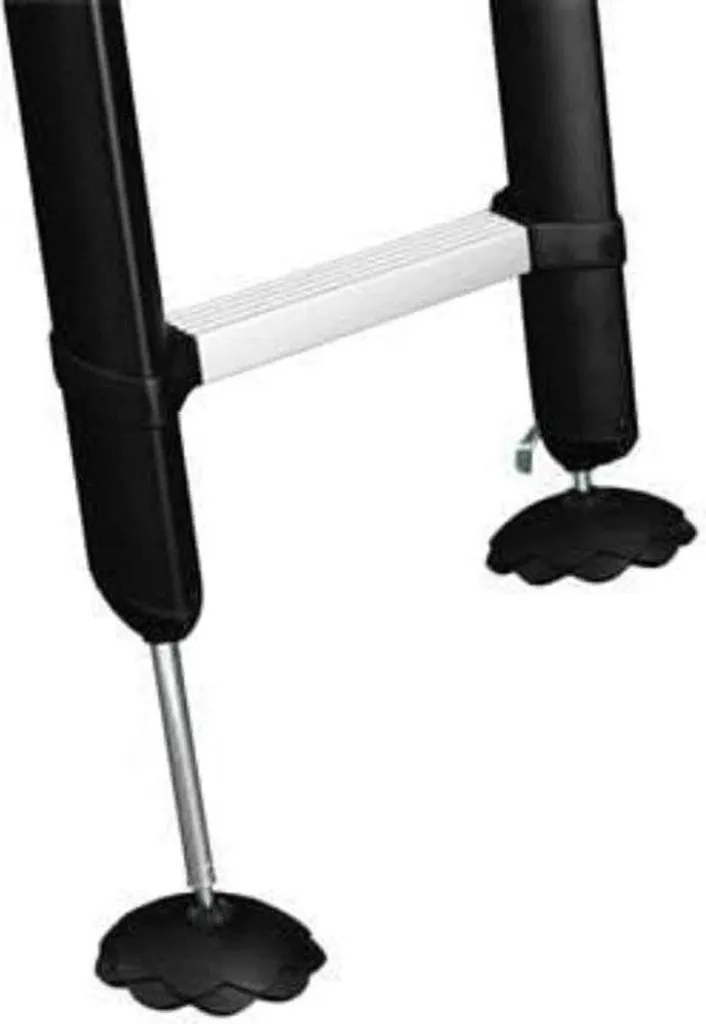 Stabilisateur de pied pour échelle noir - Idéal pour sols glissants