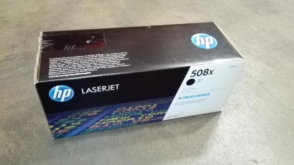 HP 508X Schwarz Original LaserJet Tonerkartusche mit hoher Produktbild 