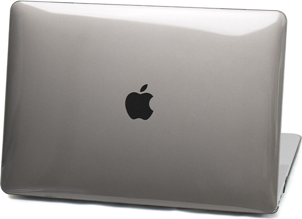 Schutzhülle für Apple MacBook Air 13" (2020-2018) 2-Teilig Hartcase Schutz Etui Tasche Hülle Modell A2337 (M1) / A2179 / A1932 - Grau