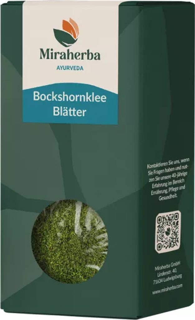 Miraherba - Bockshornkleeblätter gerebelt - 20g Produktbild 