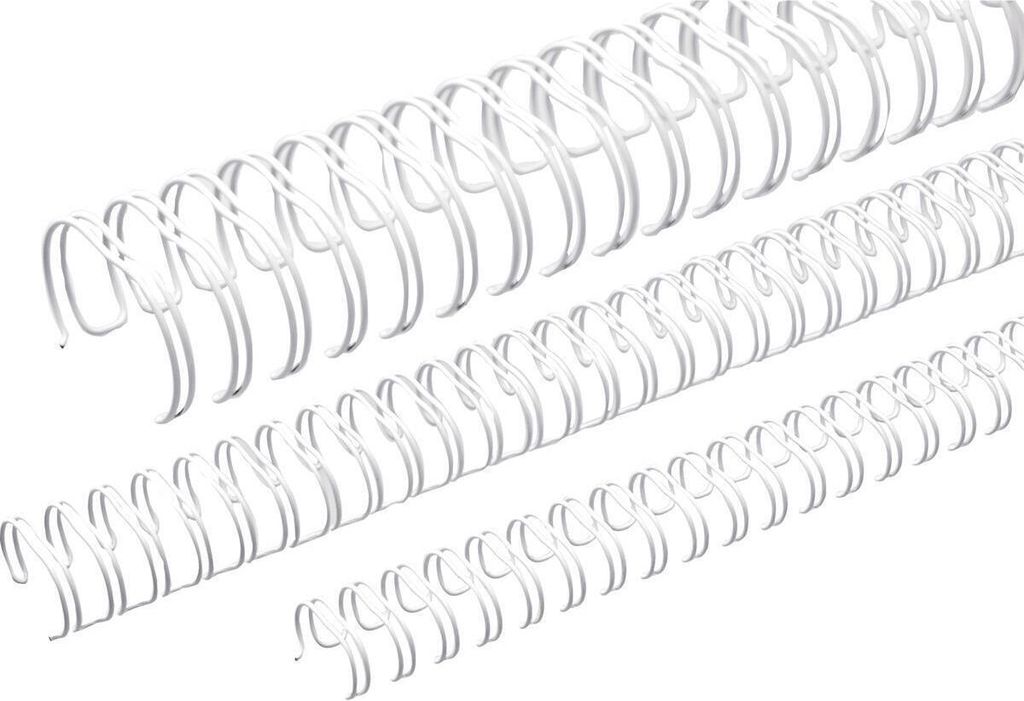 RENZ 321600023 Drahtbindee. 16mm weiss 50St.
