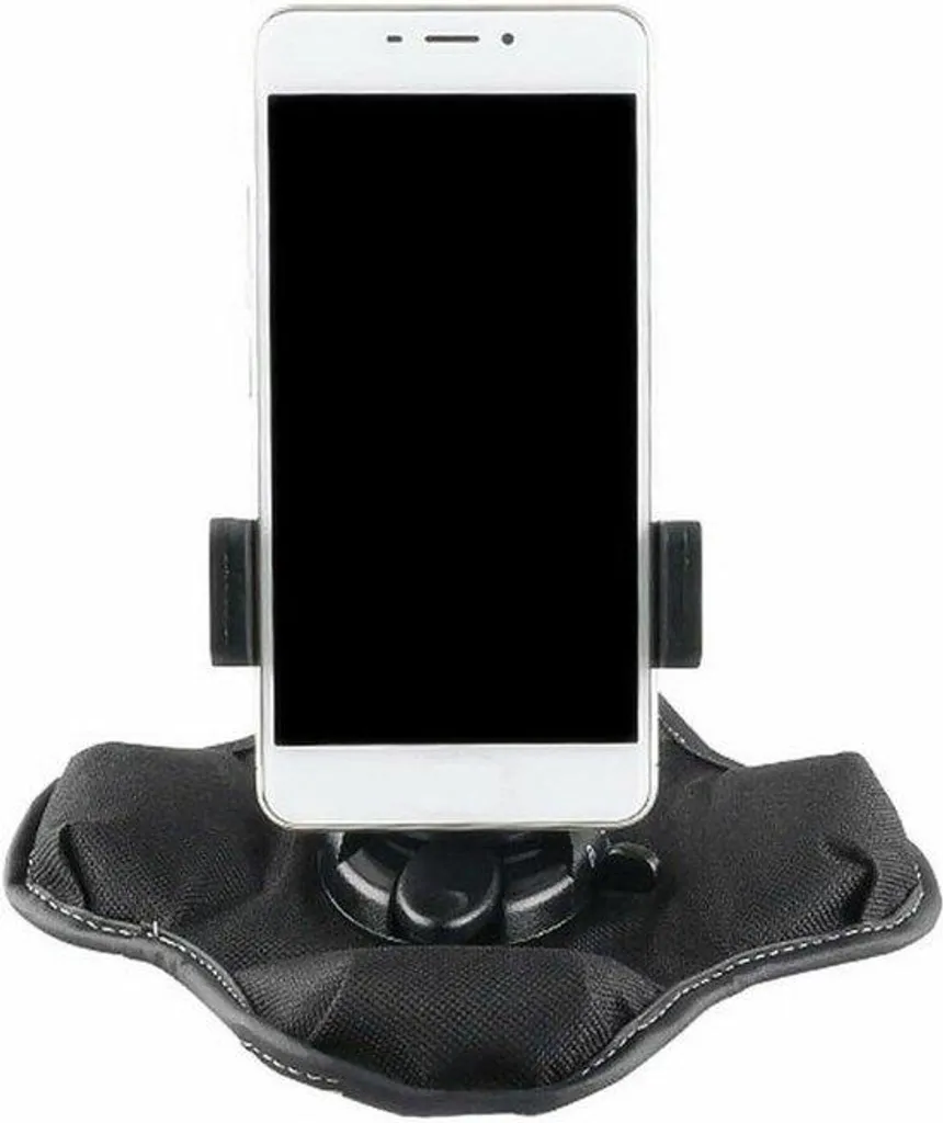 Support GPS Anti-glissement - Fixation Zigzag Stable sur Tableau Bord