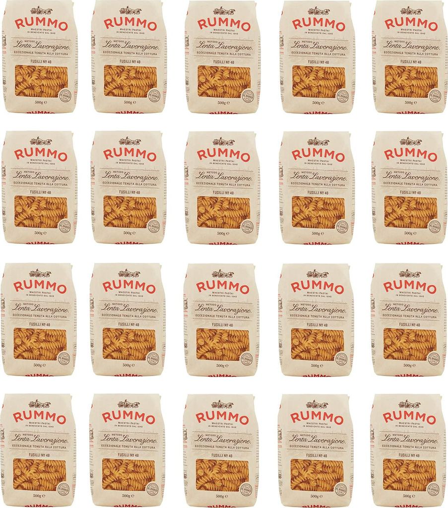20x Rummo Fusilli N°48 Pasta Lenta Lavorazione Teigwaren Produktbild 