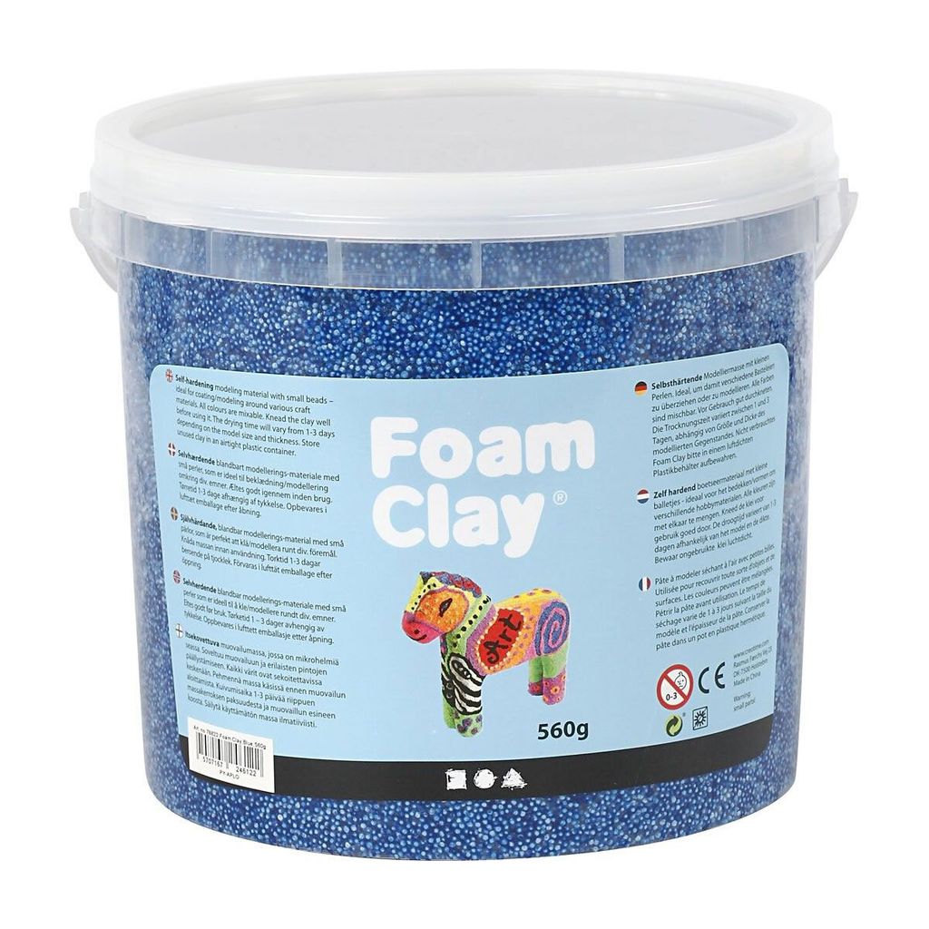 Argile mousse - Bleu, 560gr Image du produit 