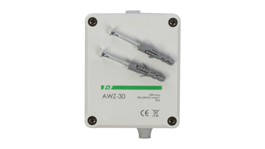 Soumrakový spínač 30A 230V 2-1000lx pouzdro IP65 AWZ-30 Obrázek produktu 