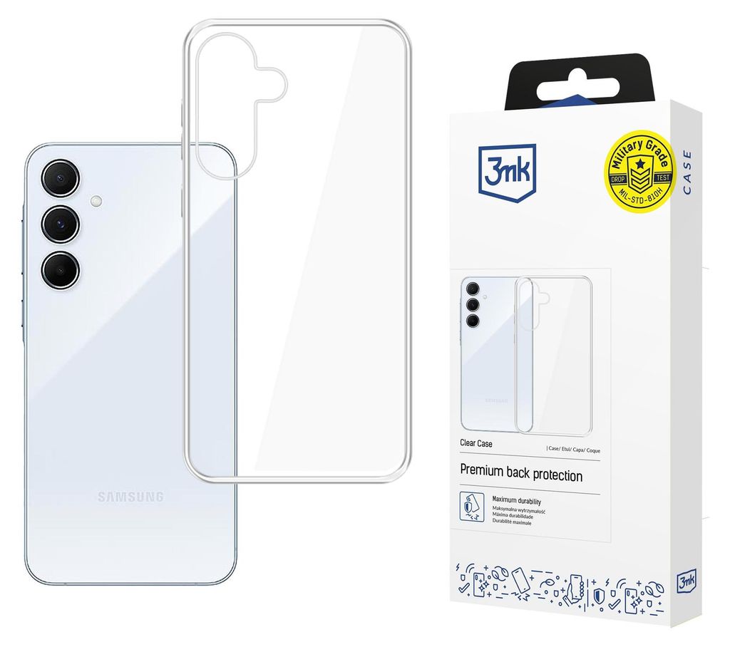 Handyhülle für Galaxy A57 5G, 3mk Clear Case, Transparent Produktbild 