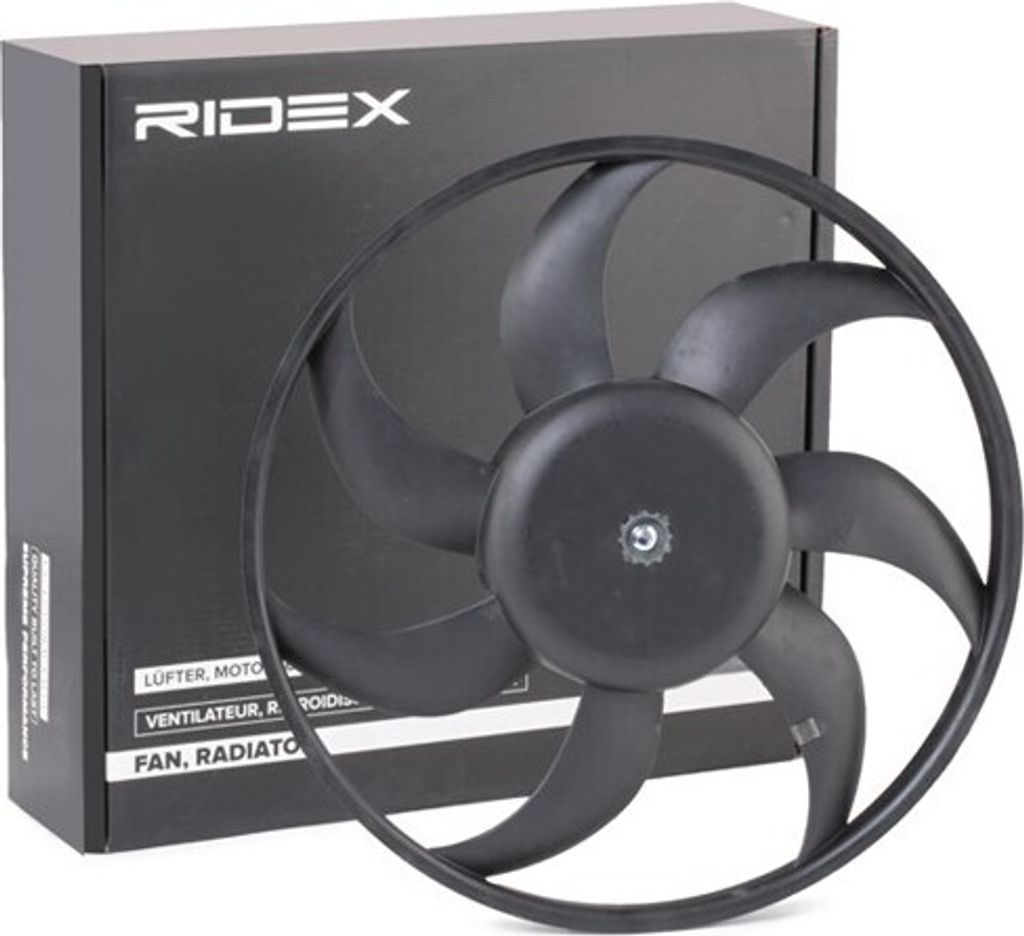 RIDEX 508R0038 Lüfter Motorkühlung Kühlerlüfter für OPEL Produktbild 