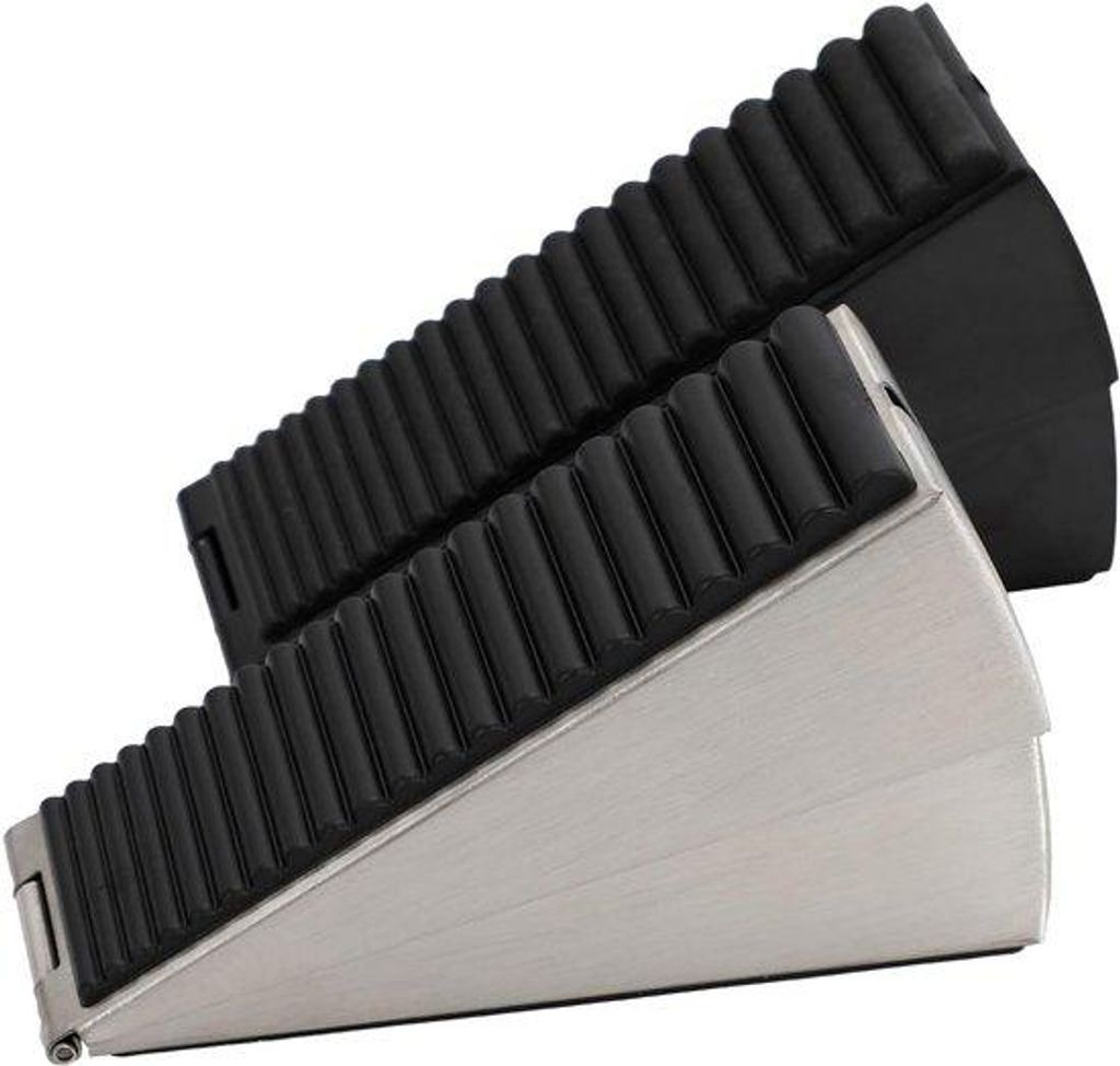 Türsperre mit hoher Stabilität - Flexible Türsperre mit spitzen Ecken - Federbelastet mit Klammern - Mit Anti-Abrasions-Kautschuk - Türsperre a...
