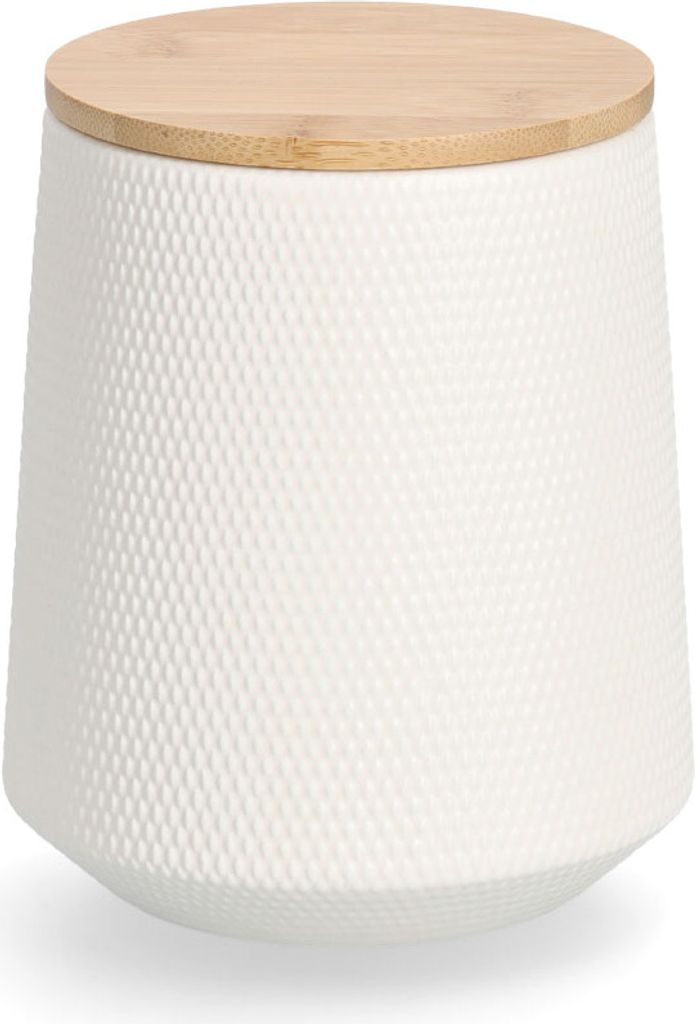 Keramikbehälter mit Bambusdeckel, 1080 ml