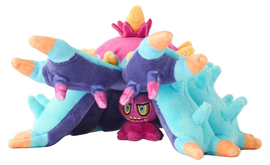 Pokemon Aggrostella Kuscheltier - 20 cm Plüschtier Toxapex