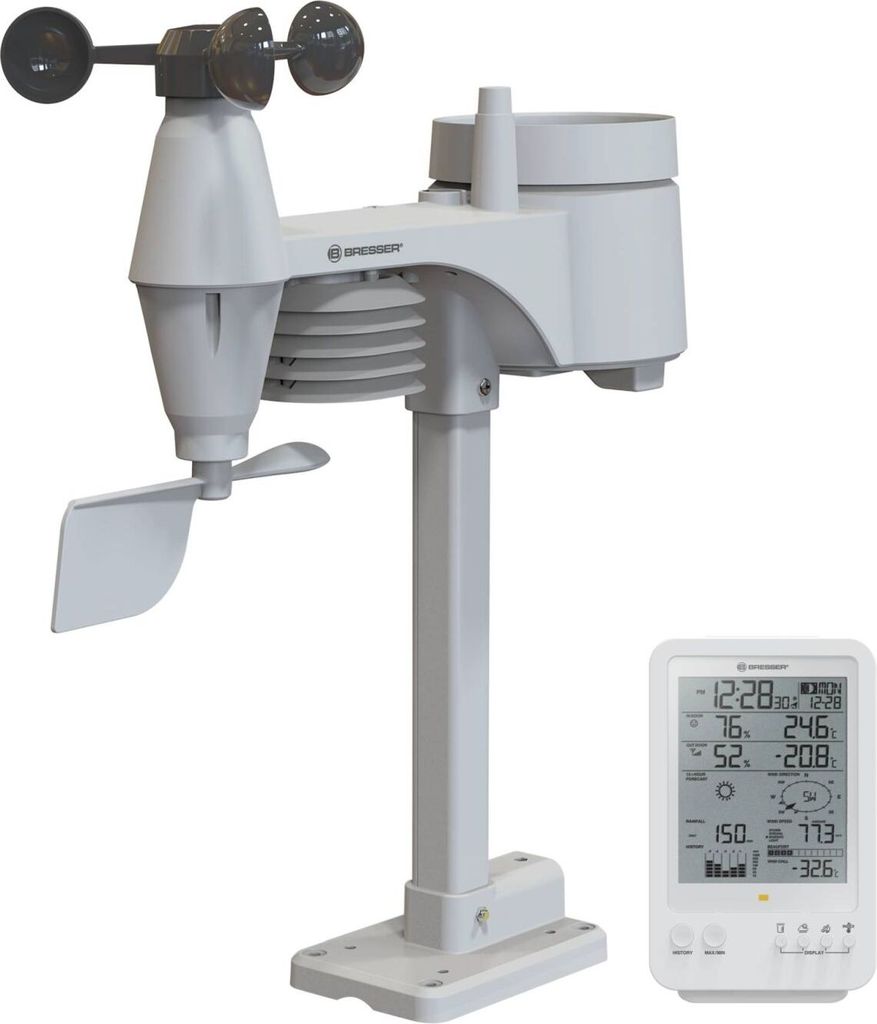 Bresser Wetter Center 5-in-1 weiß Produktbild 