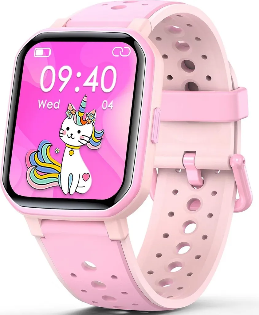 Orologio Fitness Bambini IP68: Tracker Attività con 19 Sport e Cardio