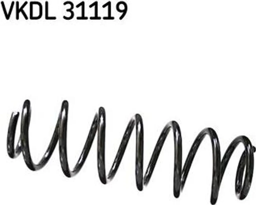 Ressort de suspension SKF VKDL 31119 pour Polo 6R et Audi A1 8X