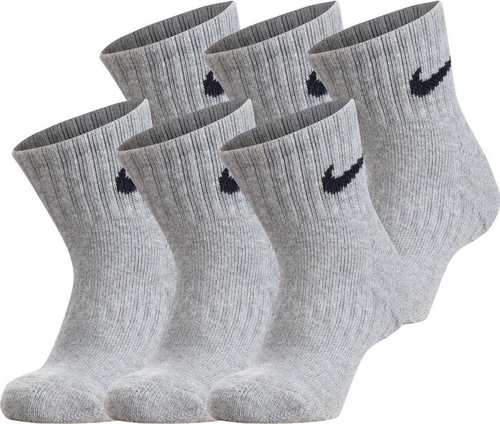 Nike Kids Rn0018 Quarter Kurze Socken 6 Paare Grau EU 23 1/2-27 Grau EU 23 1/2-27