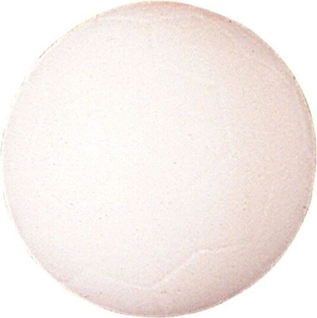 10x Kickerball Kicker Ball, 34 mm - 20 g - glatt / schnell weiß