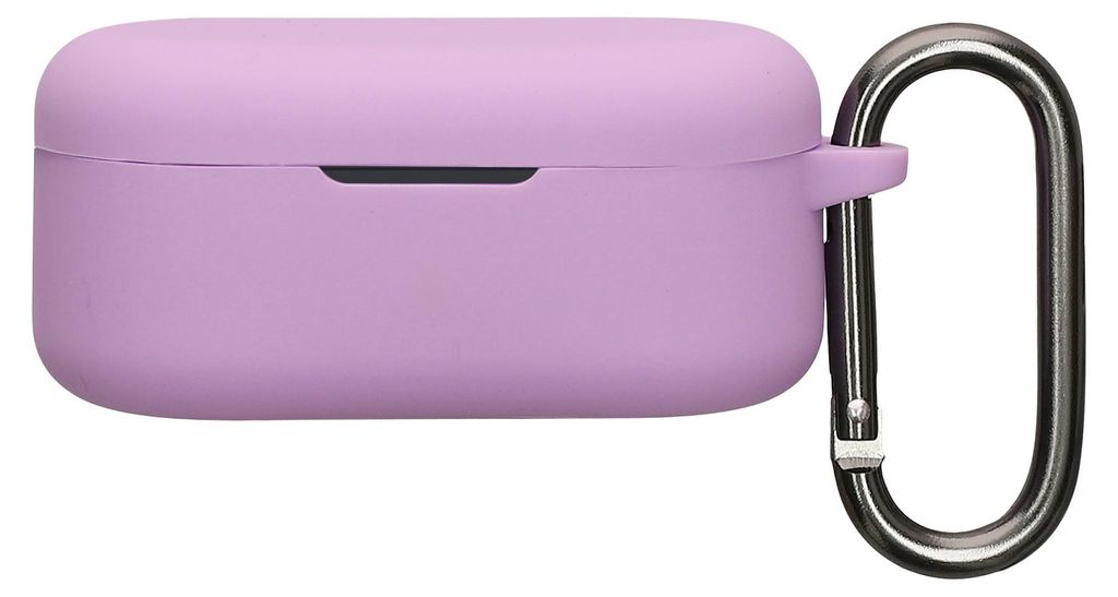 kwmobile Hülle kompatibel mit Oppo Enco Buds 2 Pro Kopfhörer - Silikon Schutzhülle Etui Case Cover Schoner in Lavendel