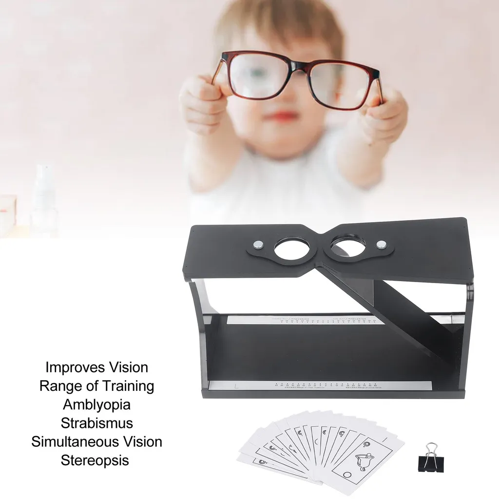 Stéréoscope professionnel réglable avec double colonne noir robuste - 16
