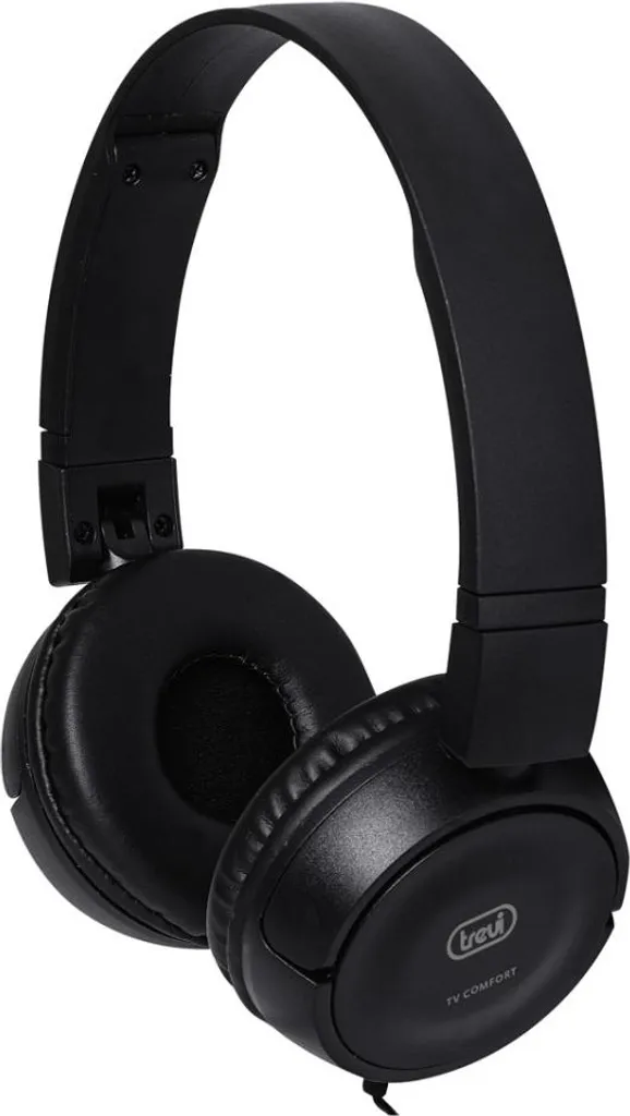 Écoutez la Télé sans Déranger avec le Casque Trevi HTV 649 B Filaire