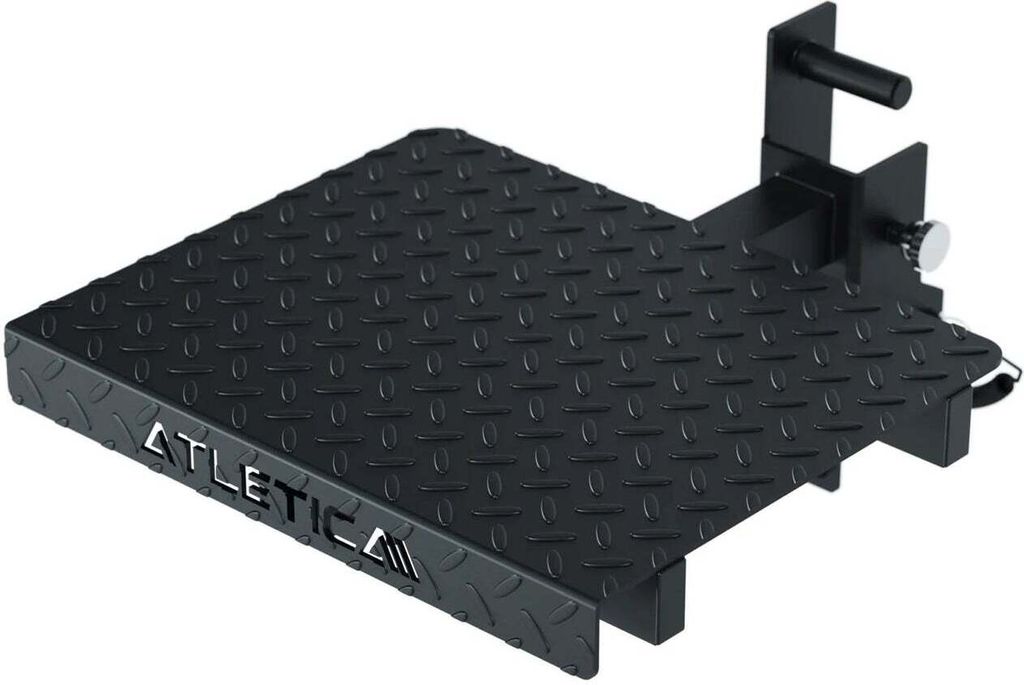 ATLETICA Power Rack Step-Up Plattform | Mit dem Power Rack Step-Ups, Split-Kniebeugen, Split Squats, Belt Squats trainieren