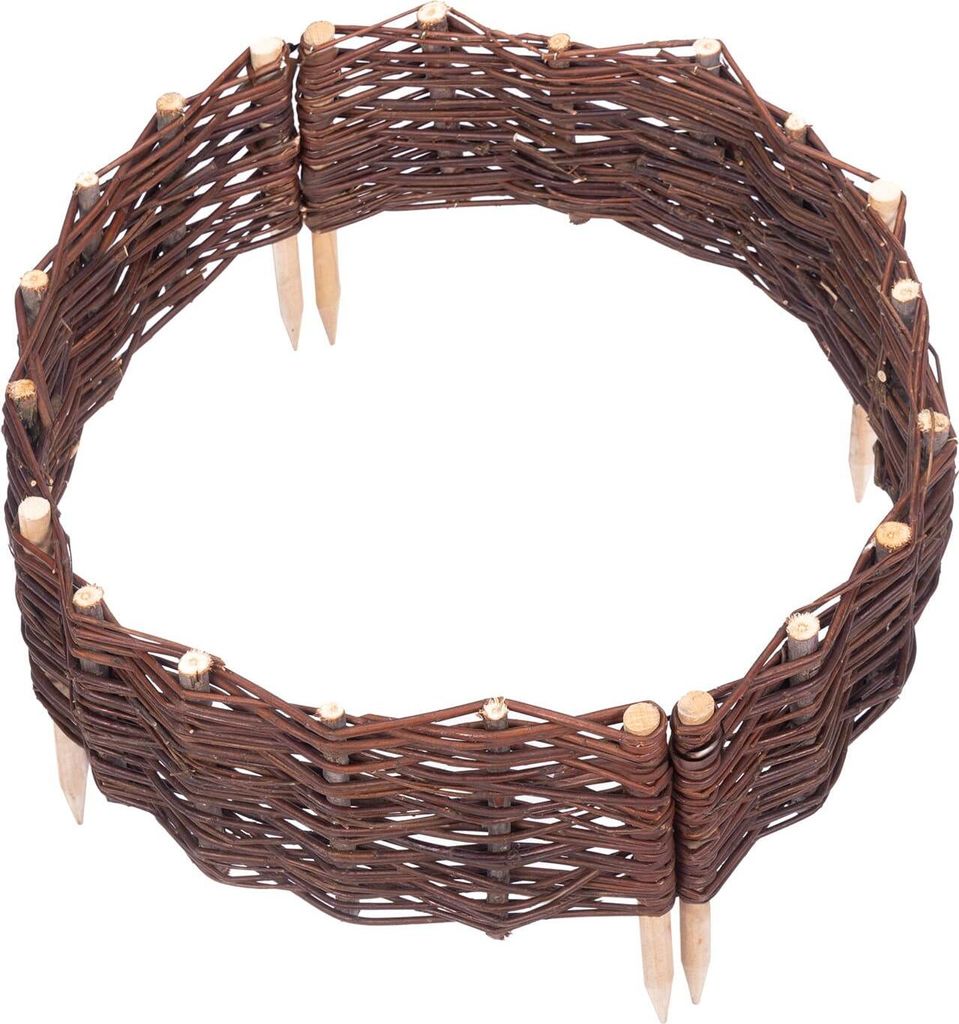 BOOGARDI Beetbegrenzung Weide · Höhe 20cm Ø 60cm Produktbild 