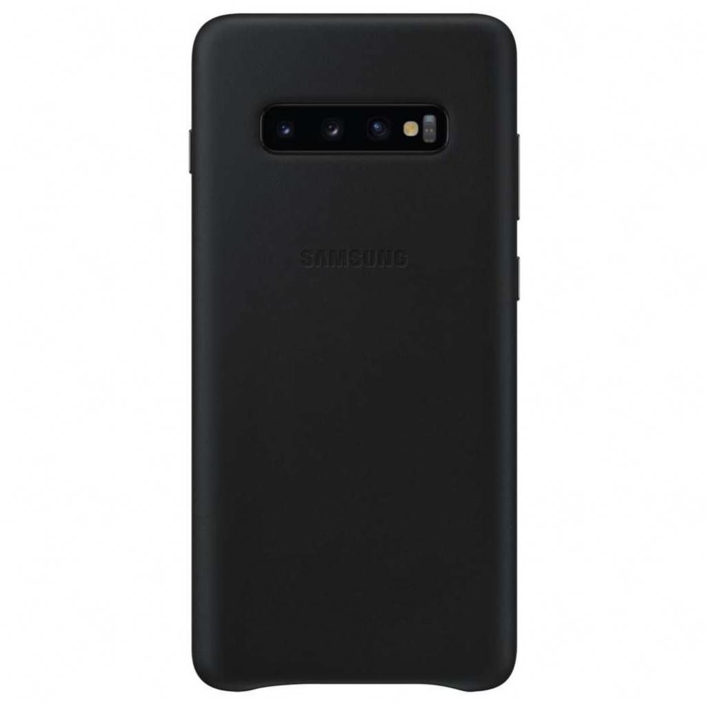 A black Samsung phone case shown from the back.