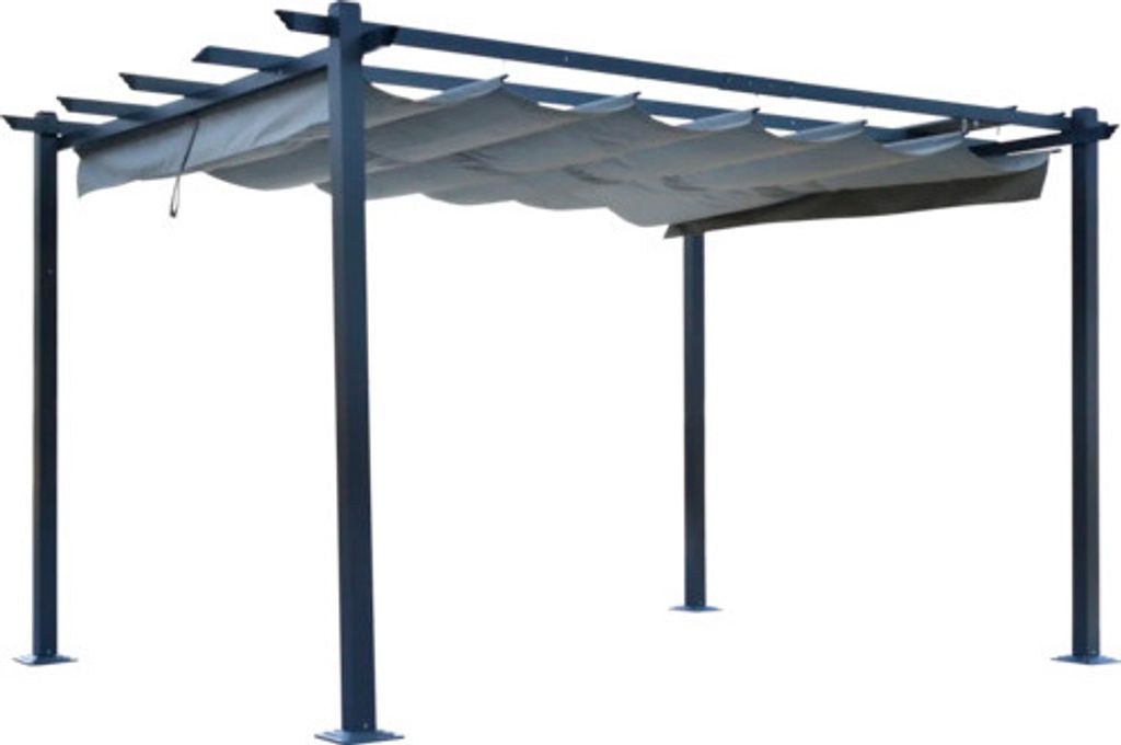 Ersatzdach Pergola Bellavista Home&Garden Pavillondach Soluna grau 12025162