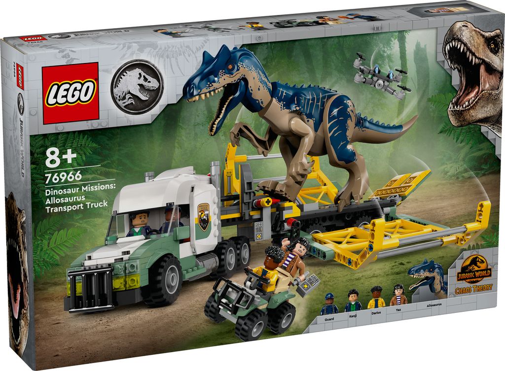 LEGO Jurassic World Dinomisje: ciężarówka do transportu Zdjęcie produktu 9