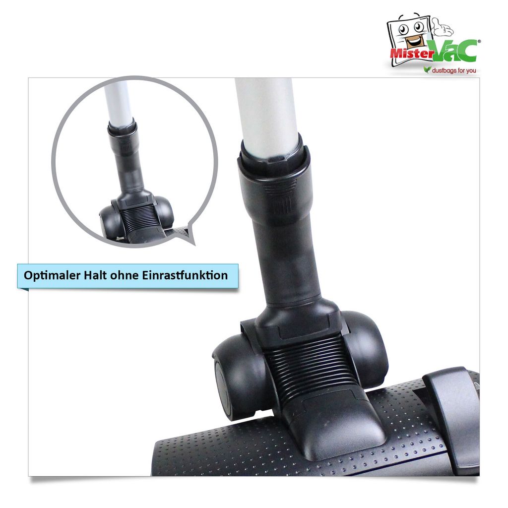 MisterVac Staubsaugerrohr Teleskoprohr kompatibel mit Siemens VSZ32512/03 Z 3.0 Power edition