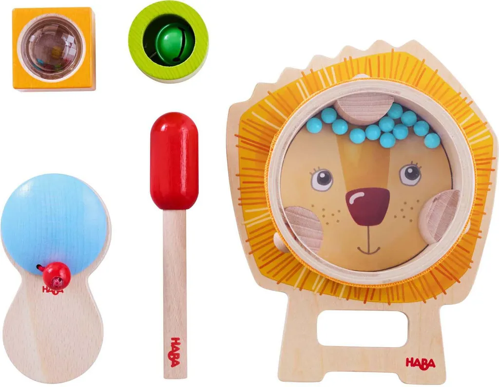 Haba Sound Play Set Lion Power - Jeu d'Éveil Musical pour Enfant 305466