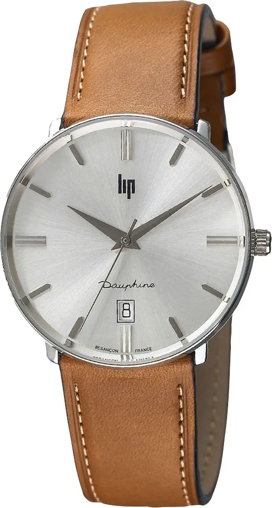 Montre homme Lip Dauphine idéale pour vos tenues de bureau et de soirée