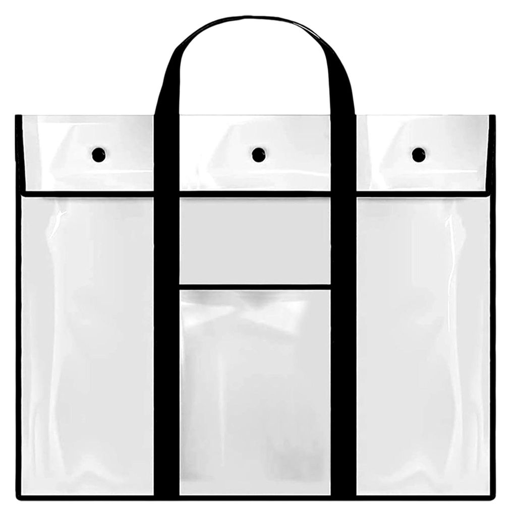 Poster-Aufbewahrungstasche mit wasserdichtem Griff, Organizer für große Poster, PVC-Pinnwandhalter, Aufbewahrungs-Organizer mit Tasche zum Skizzi...