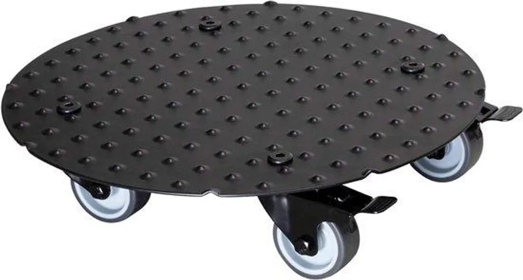 Roule plante extérieur et intérieur alu 30 cm - Déplacement facile 150kg