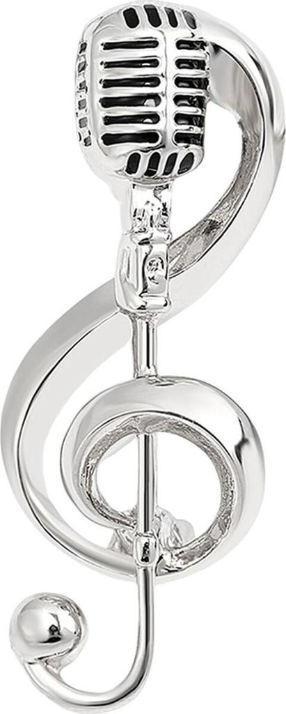 Musiknoten-Brosche, glänzende, diamantbesetzte Legierung, Bekleidungszubehör, Broschennadeln, einfache Corsage für Frauen