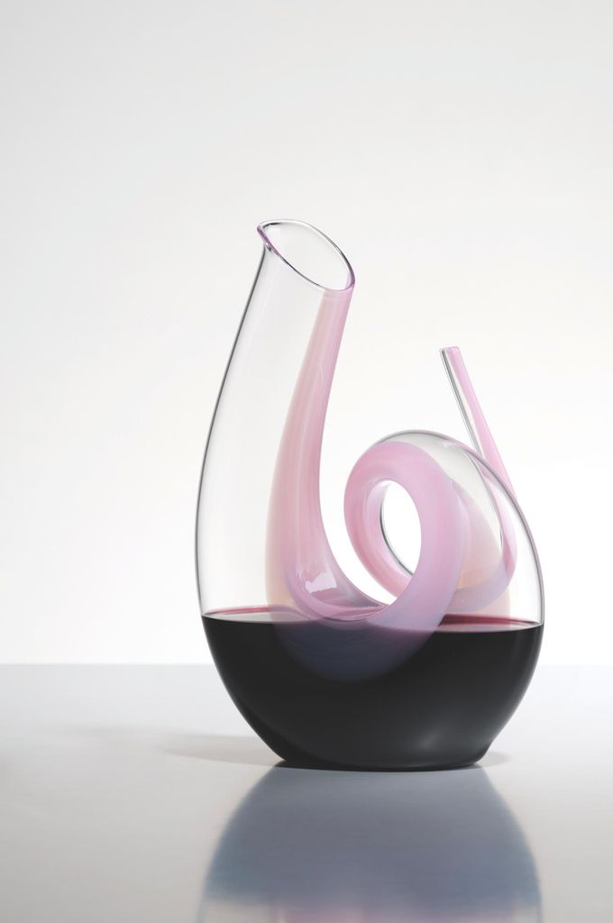 Riedel Dekanter Curly pink Produktbild 