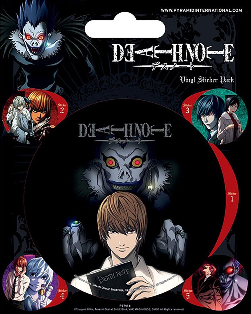 Death Note - Sticker-Sets - One Sheet