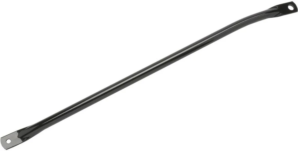 Jambe de force gauche Simson S51E S70E Enduro - Noir PPB courbée