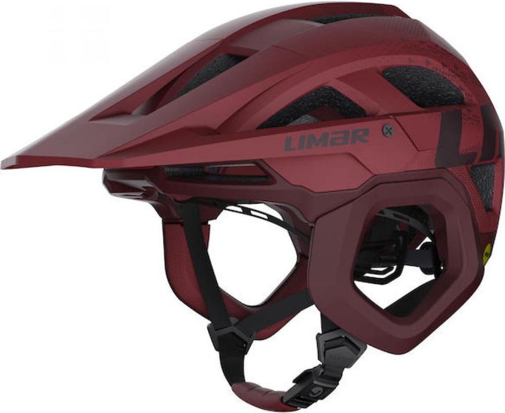 Limar Etna + Mips Matt Claret L Violett - Trail-Helm mit PROXEAR und Top-Sch...