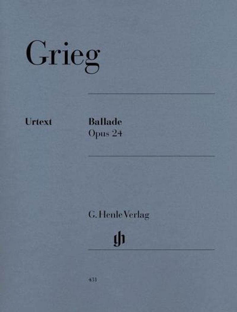 Grieg, E: Ballade op. 24
