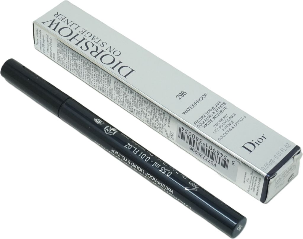 Christian Dior Diorshow On Stage Liquid Eyeliner 296 Matte Blue for Women 0.01 Ounce