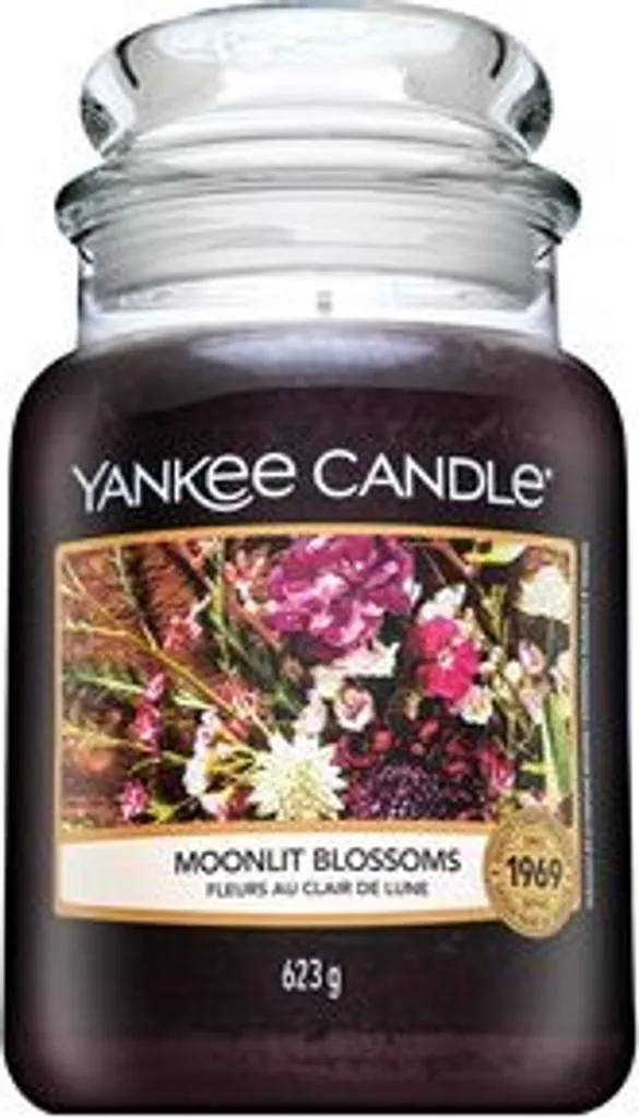 Bougie parfumée Moonlit Blossoms Yankee Candle 623g pour ambiance zen