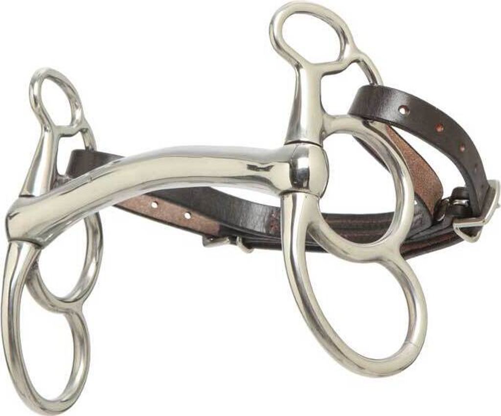 Zilco Postkandare - gebogene Stange 14,0cm
